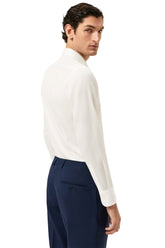 Slim Fit Dobby Formal Shirt With Oxford Collar